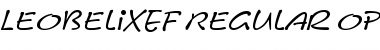 Download LeObelixEF Regular Font Title Preview
