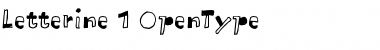 Download Letterine Regular Font Title Preview