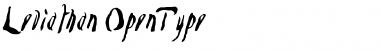 Download Leviathan Regular Font Title Preview