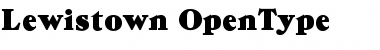 Download Lewistown Regular Font Title Preview
