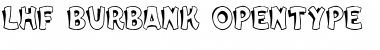 Download LHF Burbank Regular Font Title Preview