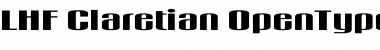 Download LHF Claretian Regular Font Title Preview
