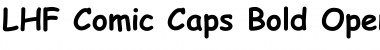 Download LHF Comic Caps Bold Font Title Preview