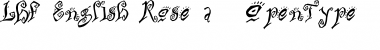 Download LHF English Rose Regular Font Title Preview