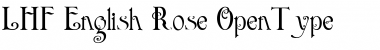 Download LHF English Rose Regular Font Title Preview