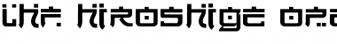 Download LHF Hiroshige Regular Font Title Preview