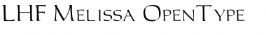 Download LHF Melissa Regular Font Title Preview