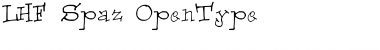 Download LHF Spaz Regular Font Title Preview