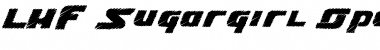 Download LHF Sugargirl Regular Font Title Preview