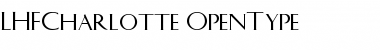 Download LHFCharlotte Regular Font Title Preview