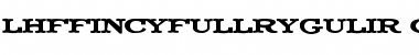 Download LHF Fancy Full Regular Regular Font Title Preview