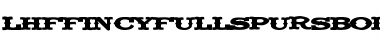 Download LHF Fancy Full Spurs Bold Regular Font Title Preview