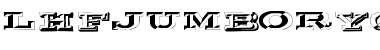 Download LHF Jumbo Reg FULL Regular Font Title Preview