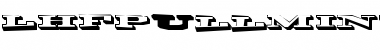 Download LHF Pullman Train Shadow Regular Font Title Preview