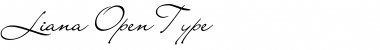 Download Liana Regular Font Title Preview