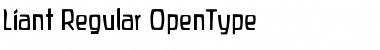 Download Liant Regular Font Title Preview