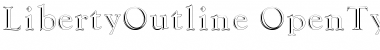 Download Liberty Outline Font Title Preview