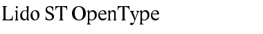 Download Lido ST Regular Font Title Preview