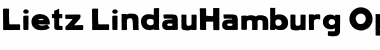 Download Lietz LindauHamburg Regular Font Title Preview