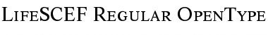 Download LifeSCEF Regular Font Title Preview