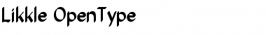 Download Likkle Regular Font Title Preview