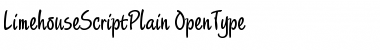 Download Limehouse Script Plain Font Title Preview