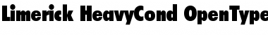 Download Limerick-HeavyCond Regular Font Title Preview