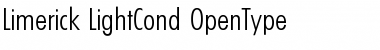 Download Limerick-LightCond Regular Font Title Preview