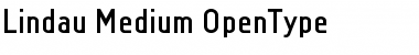 Download Lindau Medium Font Title Preview