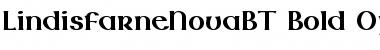 Download Lindisfarne Nova BT Regular Font Title Preview