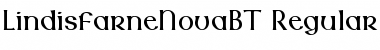 Download Lindisfarne Nova BT Regular Font Title Preview