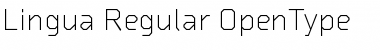 Download Lingua Regular Font Title Preview