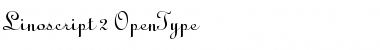Download Linoscript Regular Font Title Preview