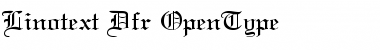 Download Linotext Dfr Font Title Preview