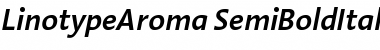 Download LinotypeAroma Light Regular Font Title Preview