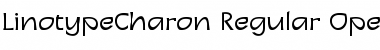 Download LinotypeCharon Regular Font Title Preview