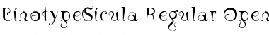 Download LinotypeSicula Regular Font Title Preview