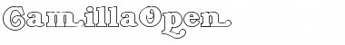 Download CamillaOpen Regular Font Title Preview