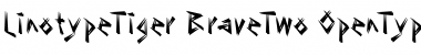 Download LTTiger BraveTwo Regular Font Title Preview