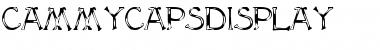 Download CammyCapsDisplay Regular Font Title Preview