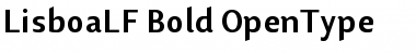 Download Lisboa LF Bold Font Title Preview