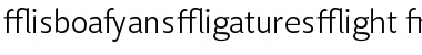 Download Lisboa Sans Ligatures Light Regular Font Title Preview