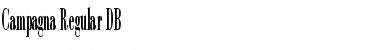 Download Campagna DB Regular Font Title Preview