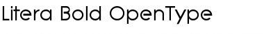 Download Litera-Bold Regular Font Title Preview