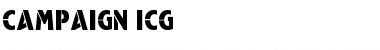 Download Campaign ICG Regular Font Title Preview
