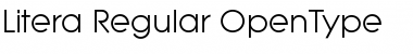 Download Litera-Regular Regular Font Title Preview