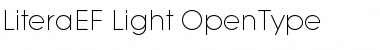 Download LiteraEF Light Font Title Preview