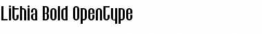 Download Lithia Bold Font Title Preview
