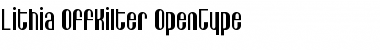 Download Lithia OffKilter Font Title Preview