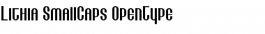 Download Lithia SmallCaps Font Title Preview